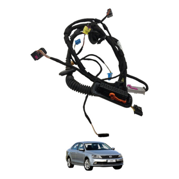 Chicote Porta Dianteira Esquerda Volkswagen Jetta Tsi  2014