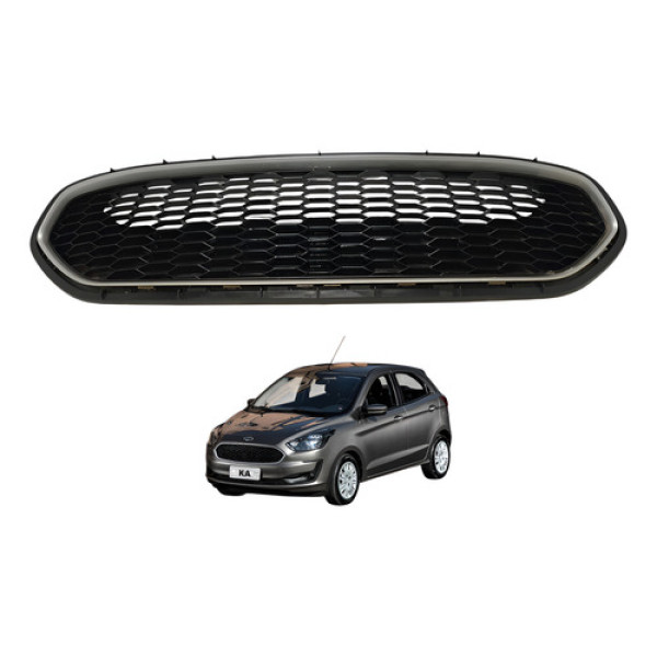 Grade Parachoque Dianteiro Ford Ka 1.0 3cc 2017 2018 2019