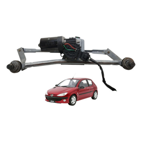 Motor Limpador Parabrisa Peugeot 206 1.4 2008