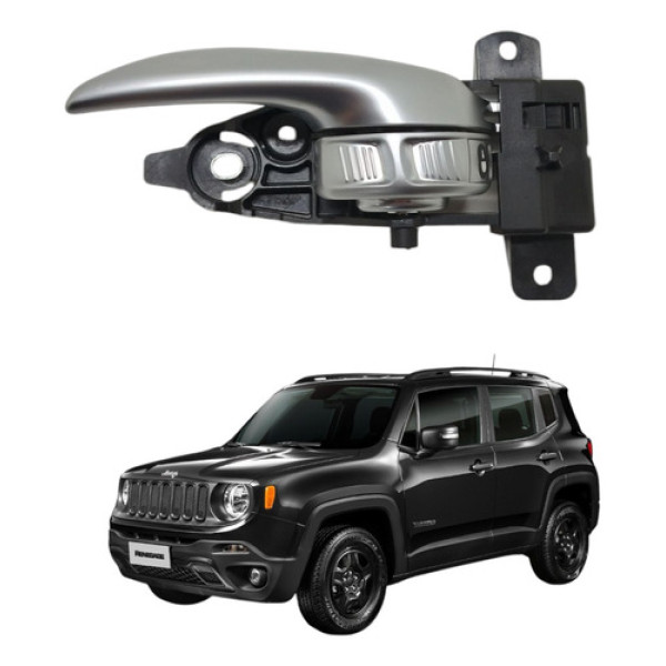 Maçaneta Interna Porta Dianteira Esquerda Jeep Renegade2018