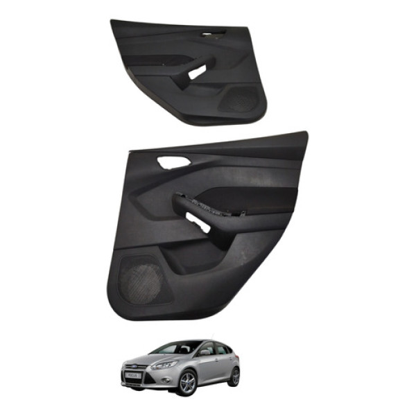 Par Forro Porta Traseira Focus 2014 2015