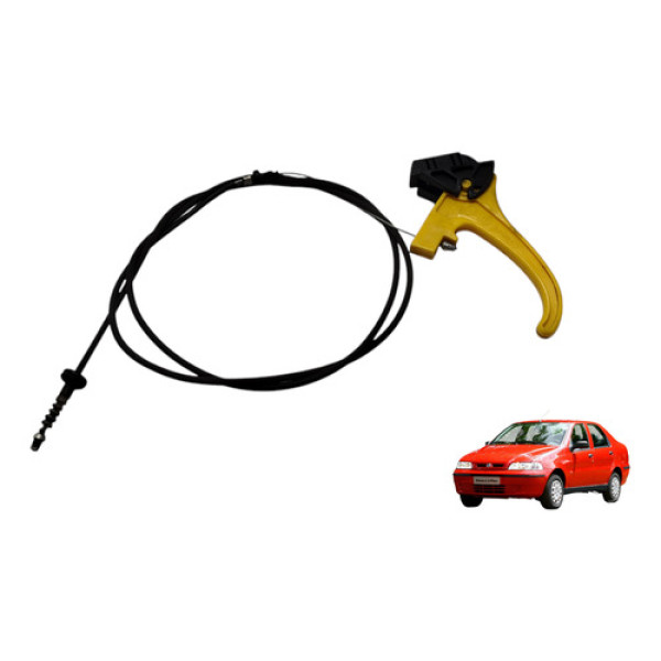 Alavanca Abertura Capô Siena 2005 A 2008