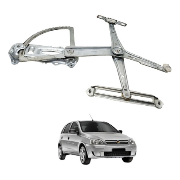 Máquina Vidro Dianteiro Direito Corsa 2004 2005 2006