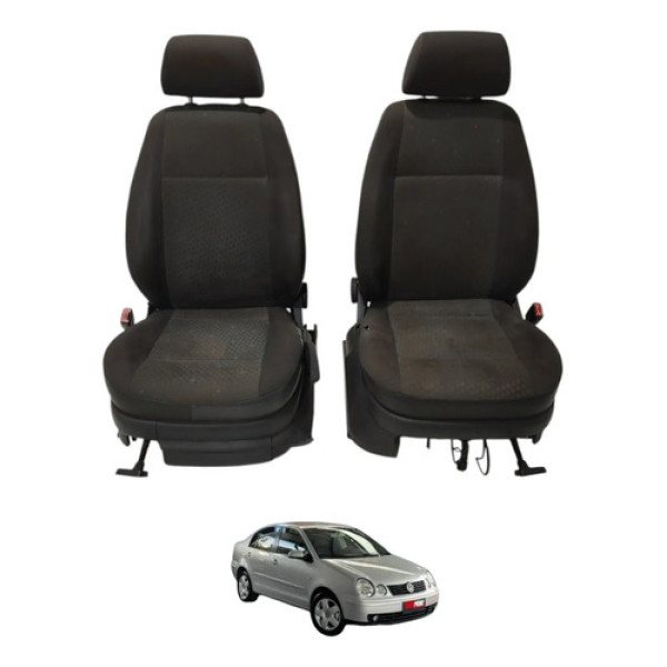 Banco Dianteiro Polo 2004 2005 Cinza-escuro