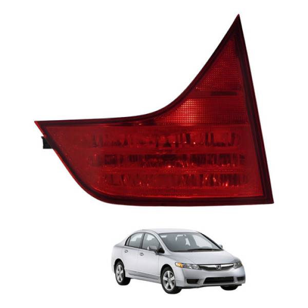 Lanterna Esquerda Tampa Traseira Civic 2007 2008 2009