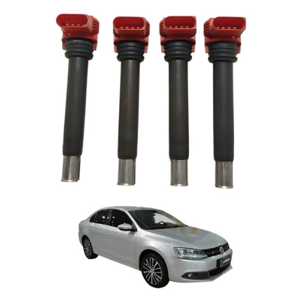 Bobina Ignição Jetta 2.0 Tsi 200 Cv 2011 2012 Vw