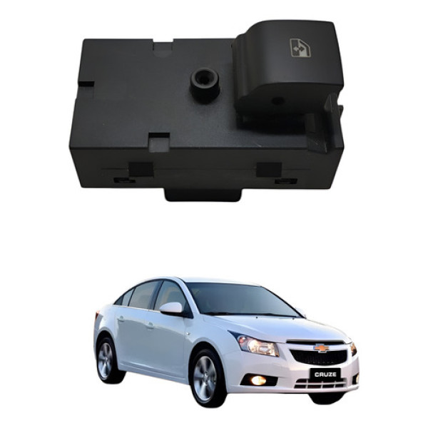 Botão Vidro Elétrico Traseiro Esquerdo Cruze 2012 2013 2014