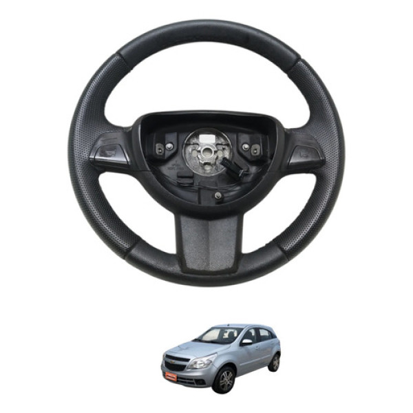 Volante Direção Agile Montana 2011 2012 Preto