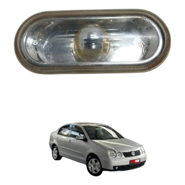 Pisca Paralama Polo 2003 2004 2005 Prateado