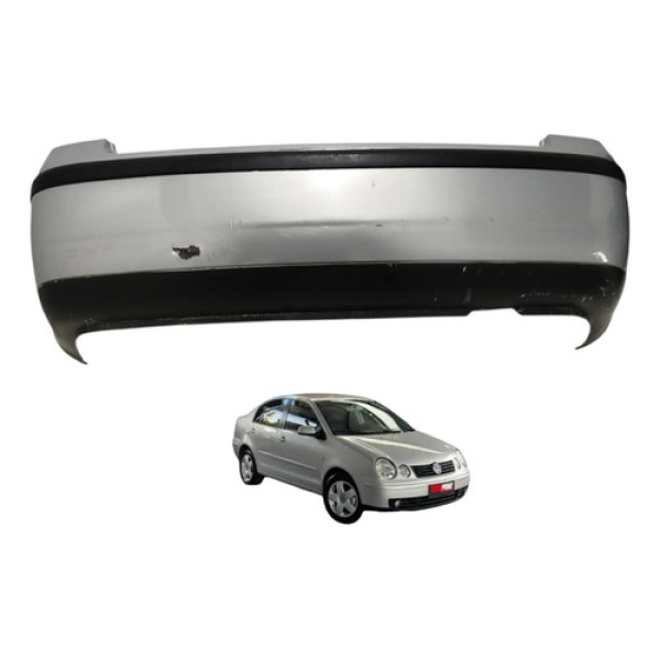 Parachoque Traseiro Polo Sedan 2004 2005