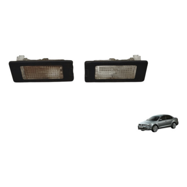 Par Luz Placa Jetta 2.0 2012 A 2015