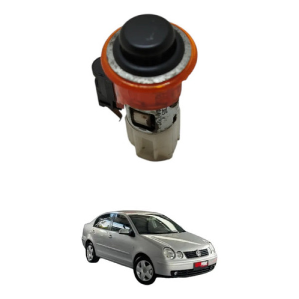 Tomada Acendedor Cigarro Polo 2004 2005 Preto