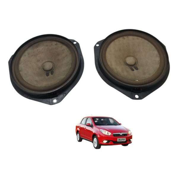 Par Auto Falante Dianteiro Grand Siena 2013 2014 2015
