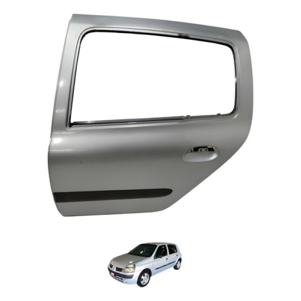 Porta Traseira Esquerda Clio 1.0 2004 2005