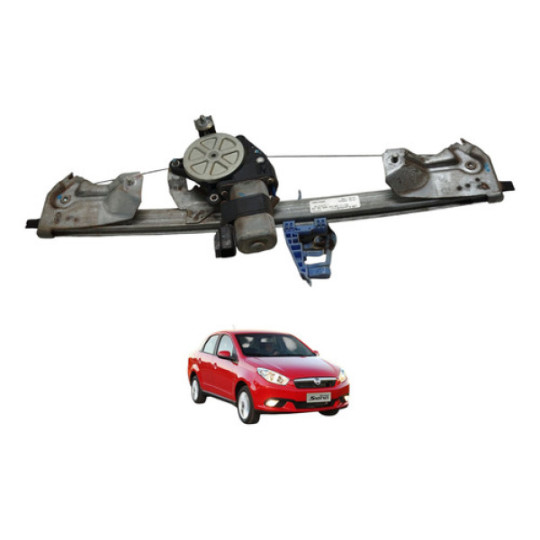 Máquina Vidro Elétrico Traseiro Direito Grand Siena 2013 14