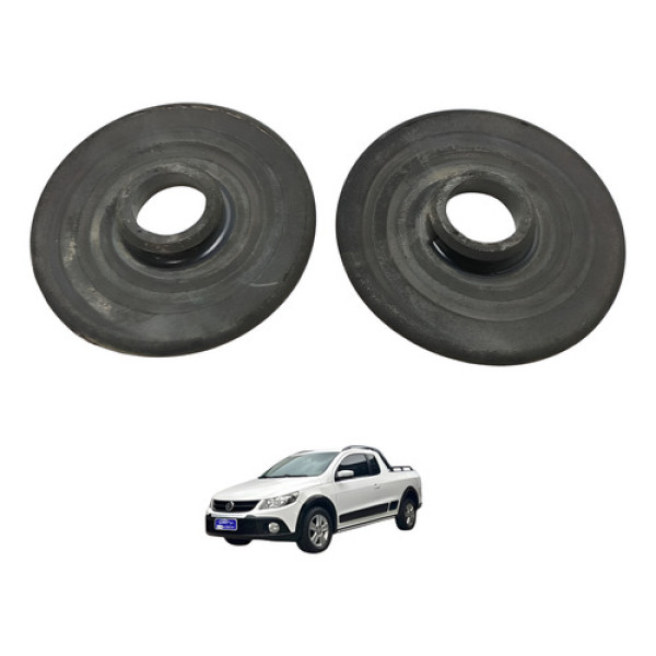 Calço Molas Traseira Saveiro Cross 1.6 2012 2013