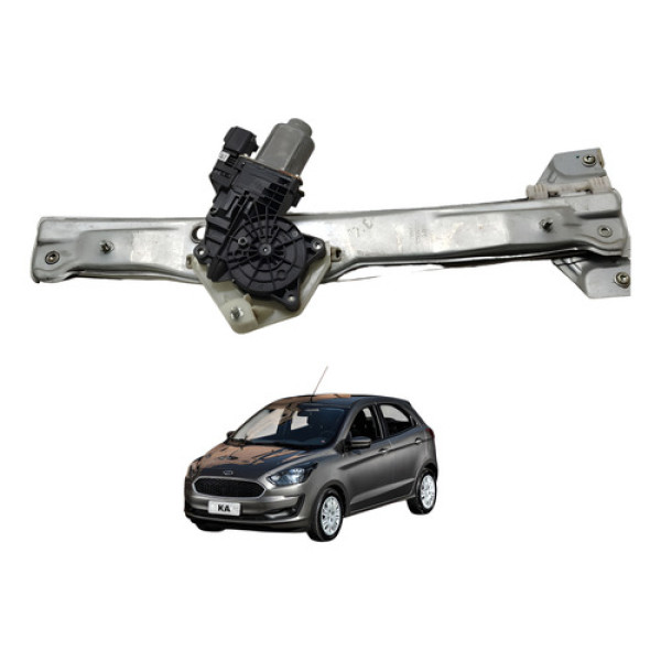 Máquina Vidro Elétrico Dianteiro Esquerdo Ford Ka 2017 2018
