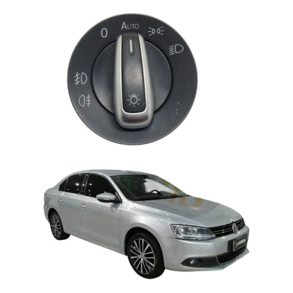 Comando Luz Farol Volkswagen Jetta Tsi 2011 2012 2013