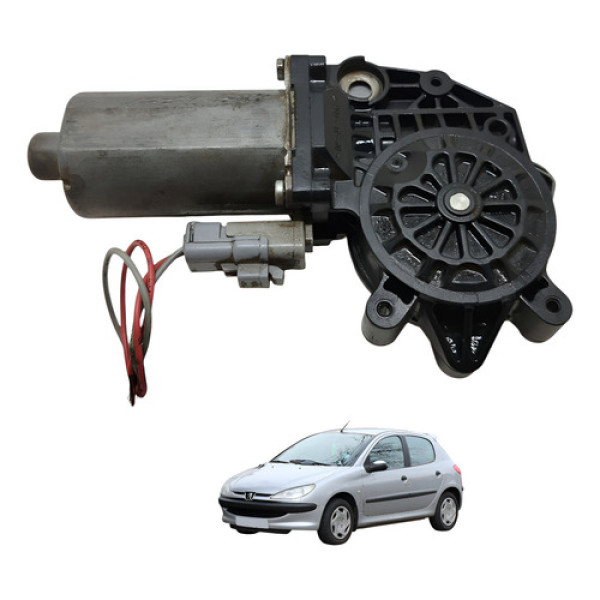 Motor Máquina Vidro Dianteiro Esquerdo Peugeot 206 2008 2009