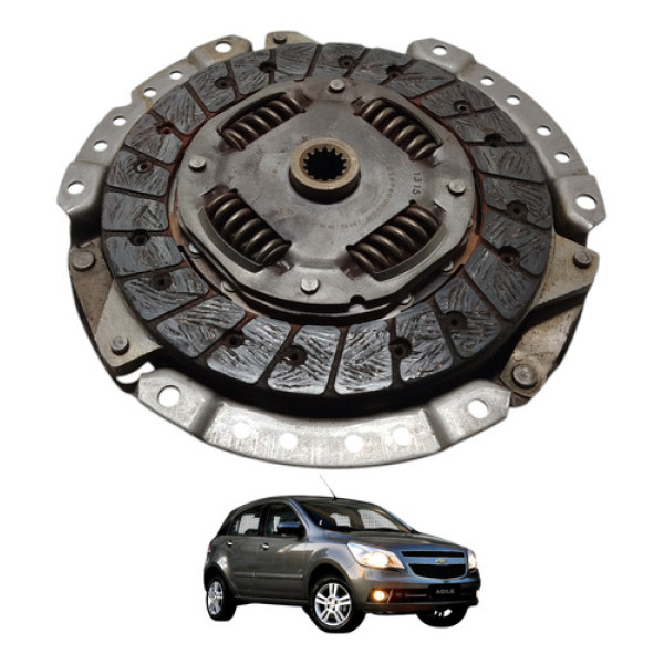 Kit Disco Plato Embreagem Agile 1.4 Ltz 2010 2011 2012 Gm