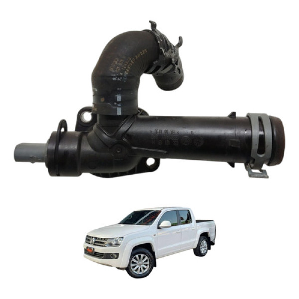 Flange Fluxo Água Amarok 2.0 2011 2012 Vw