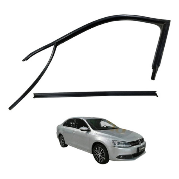 Par Pestana Vidro Dianteira Esquerda Jetta Tsi 2011 2012 Vw