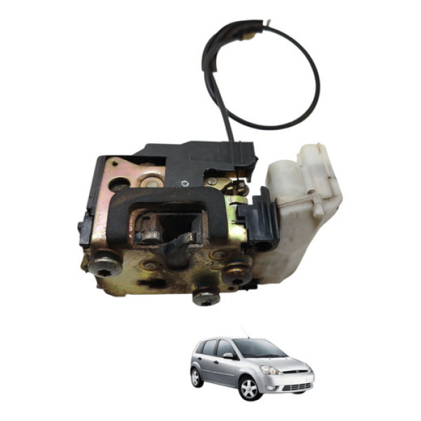 Fechadura Porta Dianteira Esquerda Fiesta 2003 2004 2005