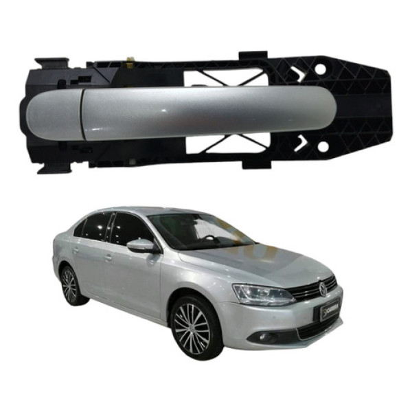 Maçaneta Externa Traseira Esquerda Jetta Tsi 2011 2012