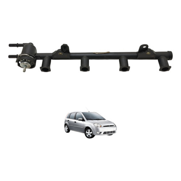 Flauta Bico Injetor Fiesta 1.0 2004 2005