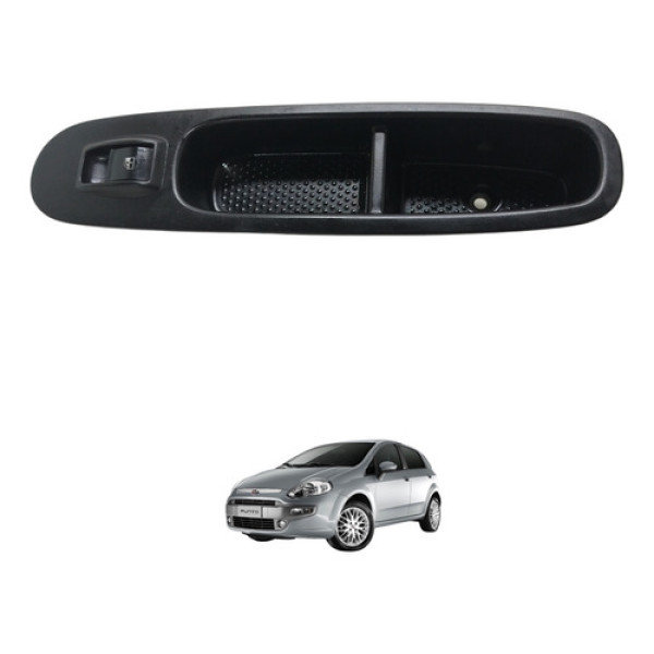 Botão Vidro Dianteiro Direito Punto 2013 2014