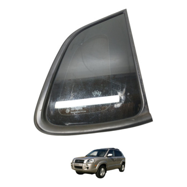 Vidro Fixo Traseiro Direito Tucson 2009 2010 2011