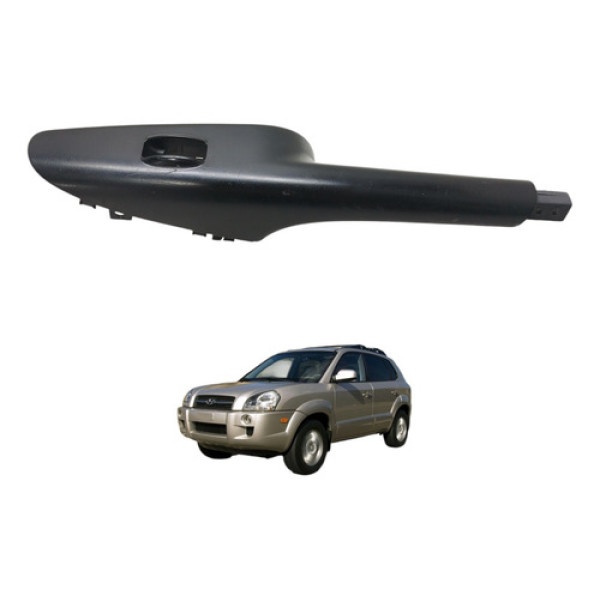 Puxador Porta Traseira Direita Tucson 2009 2010 Preto