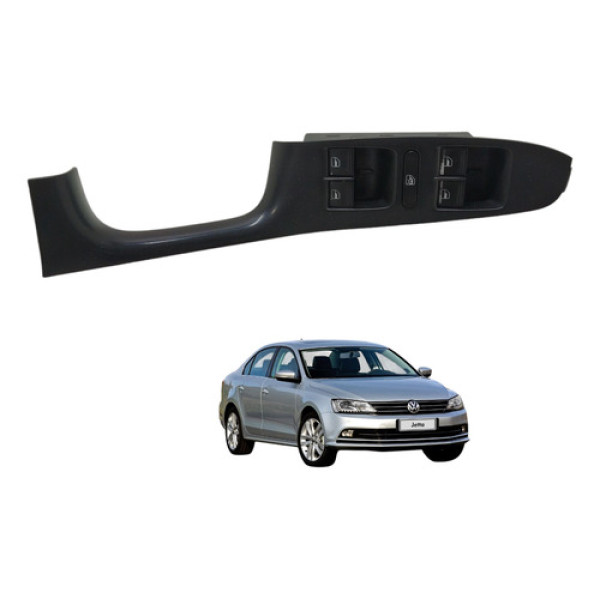Botão Vidro Elétrico Dianteiro Esquerdo Jetta Tsi 2013 2014