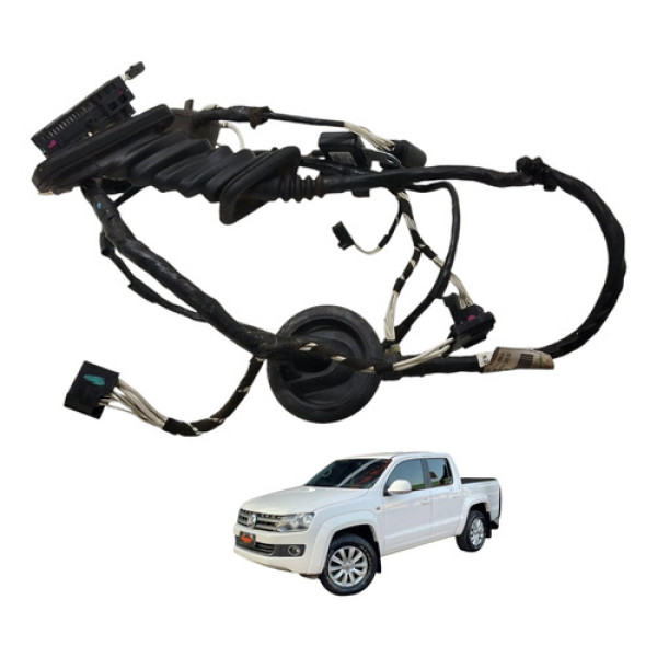 Chicote Porta Dianteira Esquerda Amarok 2011 2012 2013 Vw