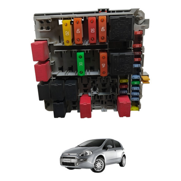 Caixa Fusível Relé Punto 1.6 Etorq 2013 2014