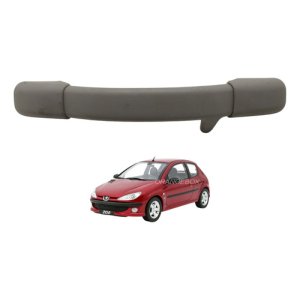 Alça Teto Pqp Peugeot 206 1.4 2008 2009 Bege