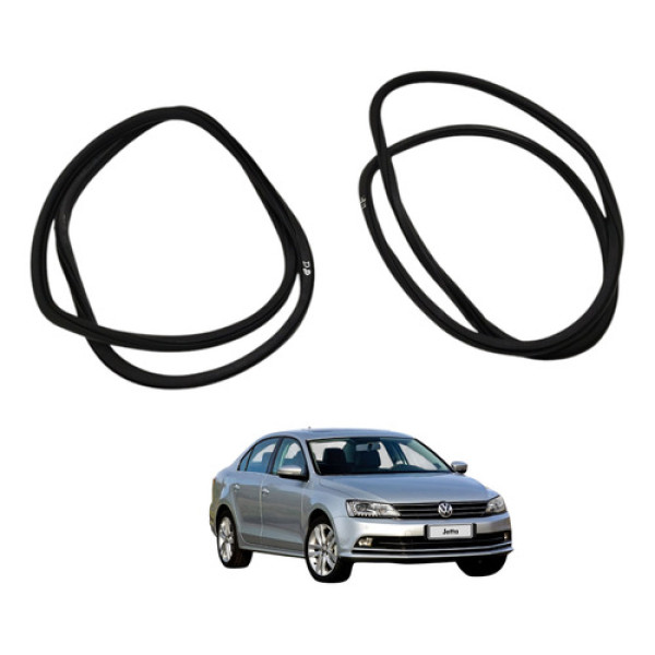 Borracha Vedação Porta Dianteira Jetta Tsi 2013 2014