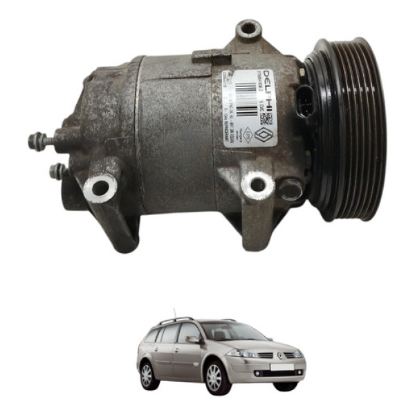 Compressor Ar Condicionado Megane 1.6 16v 2008 2009