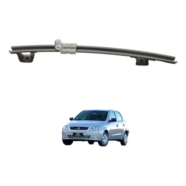 Guia Vidro Dianteiro Direito Corsa 2004 2005 Cinza