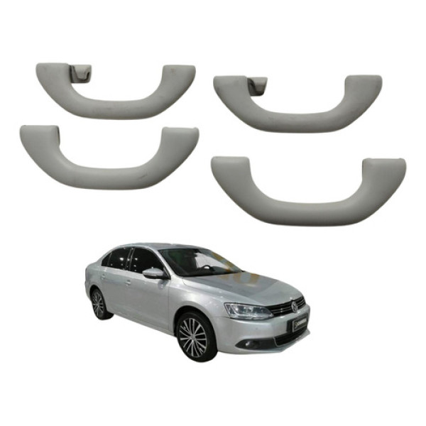 Jogo Alça Puxador Teto Pqp Jetta Tsi 2011 2012 2013