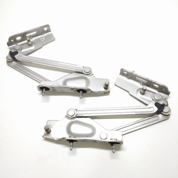 Par Dobradiça Capo Traseiro Peugeot 408 2010 A 2014