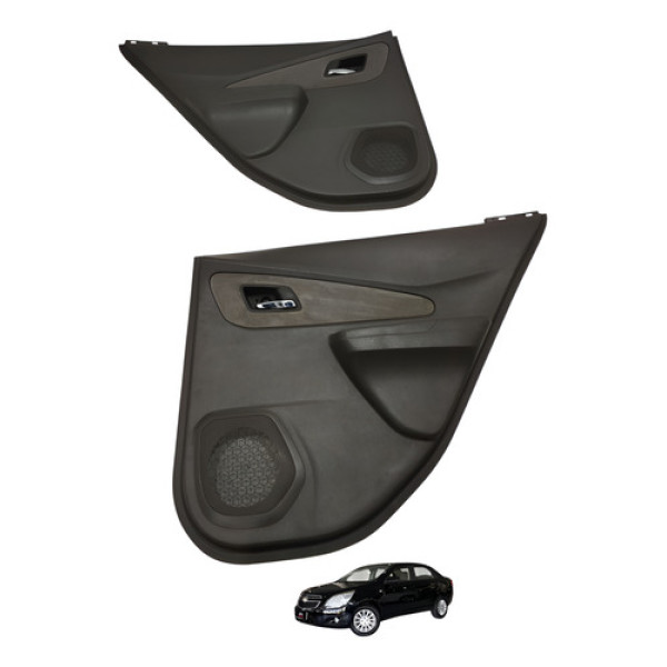 Par Forro Porta Traseira Cobalt 2013 2014