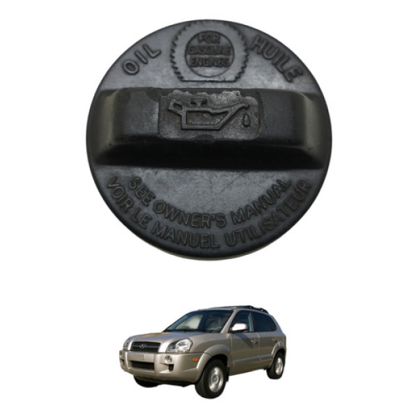 Tampa Óleo Motor Tucson 2.0 2009 2010 2011 Preto