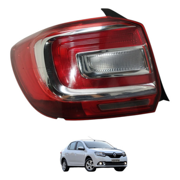 Lanterna Esquerda Logan 2015 2016 2017 Detalhe