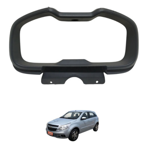 Acabamento Painel Instrumento Agile 2011 2012 Cinza-escuro