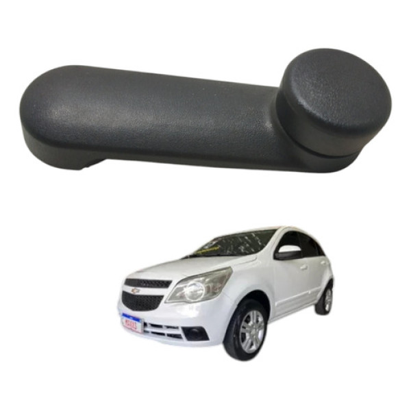 Manivela Vidro Traseiro Esquerdo Agile 2010 2011 2012 Gm