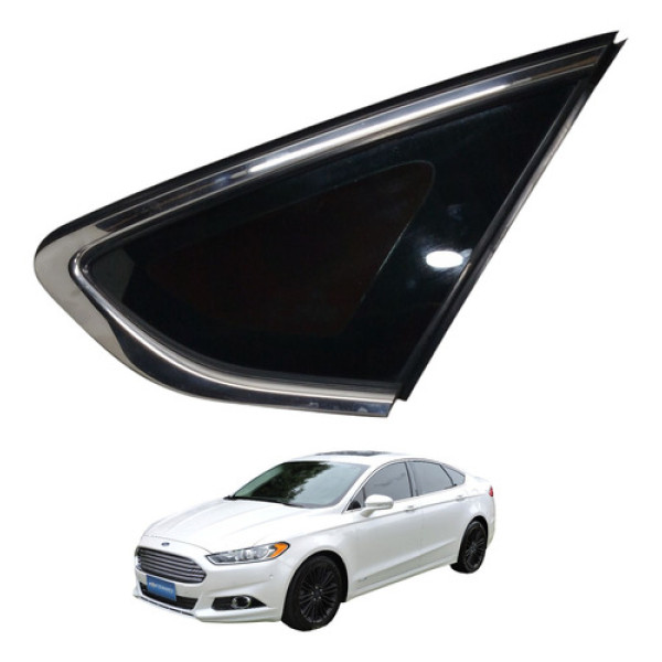 Vidro Vigia Fixo Traseira Direita Fusion Titanium 2014 2015