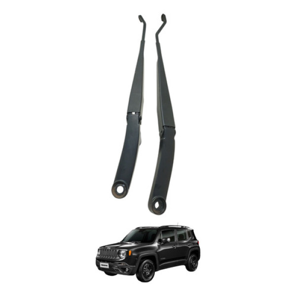 Par Haste Braço Limpador Para Brisa Jeep Renegade 2018
