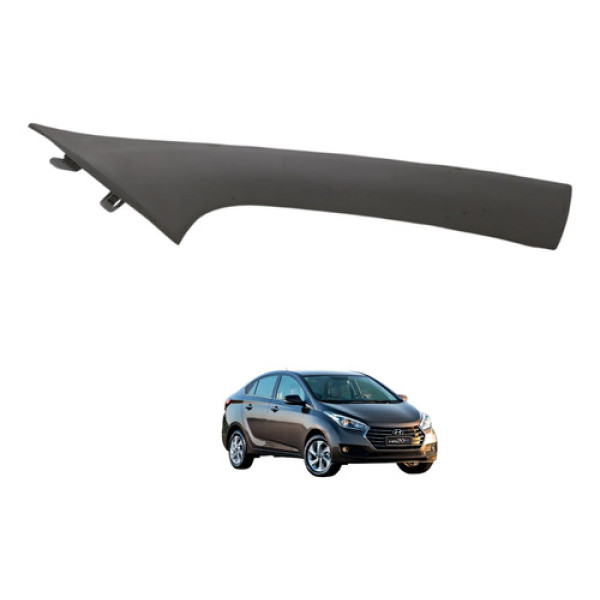 Moldura Coluna Parabrisa Dianteira Direita Hb20 2017 2018