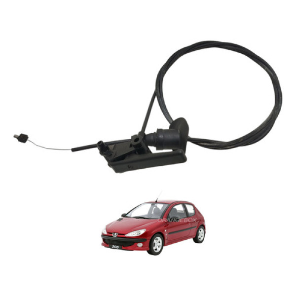 Alavanca Abertura Abertura Capô Peugeot 206 2008 2009